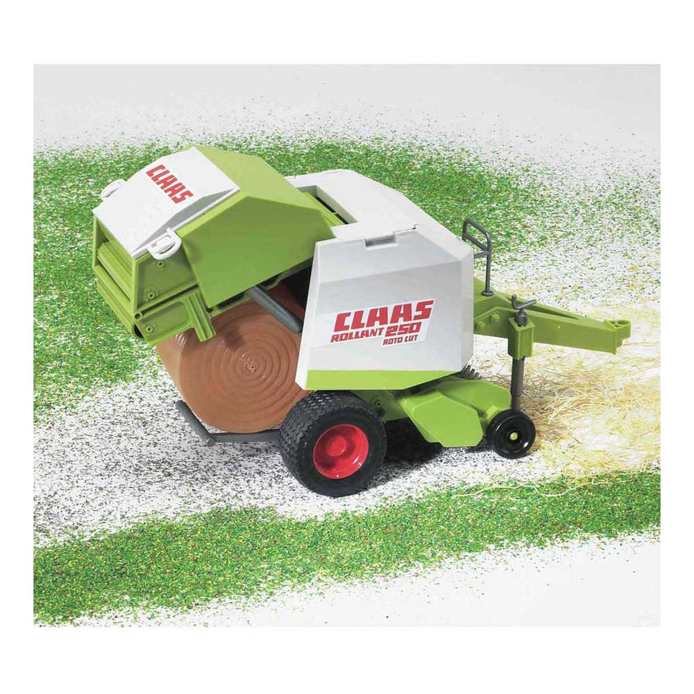 Bruder Tractor Trailer Round Balpers Claas Rollant 250