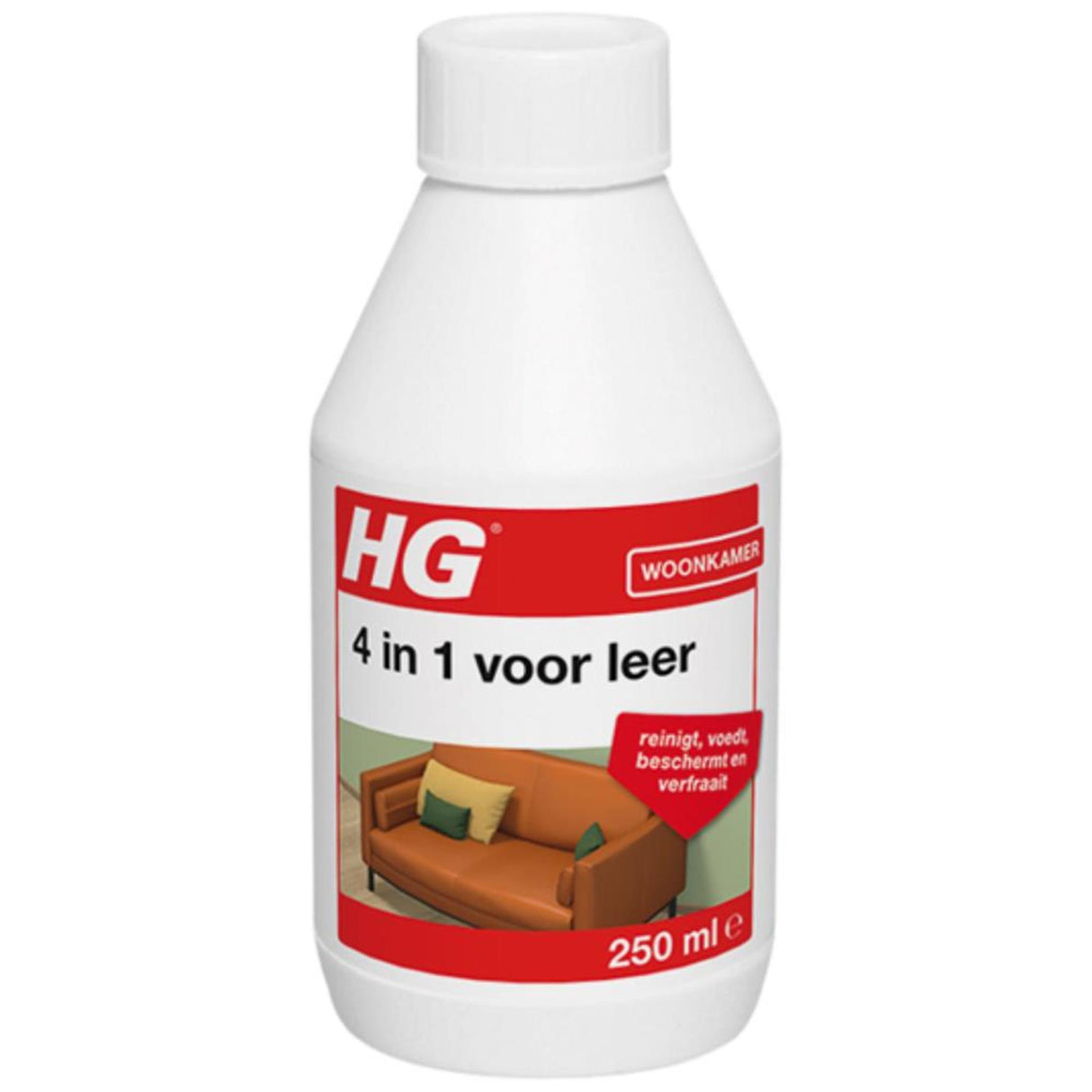 Hg 4in1 voor leer 250ml