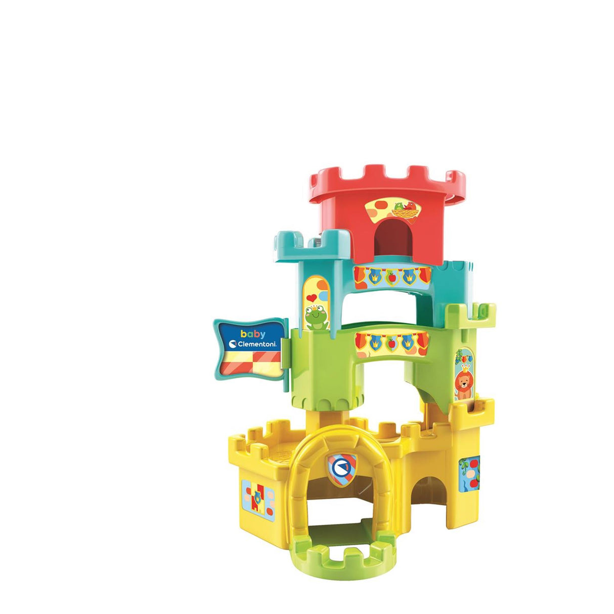 Clementoni Stacking Tower Castle with Ball Track