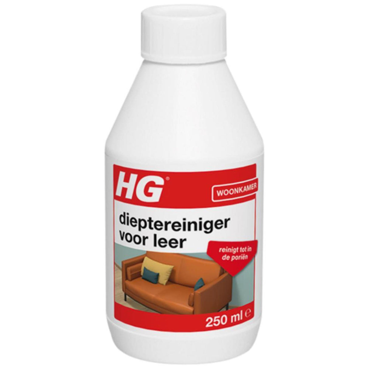 Hg dieptereiniger voor leder 250ml