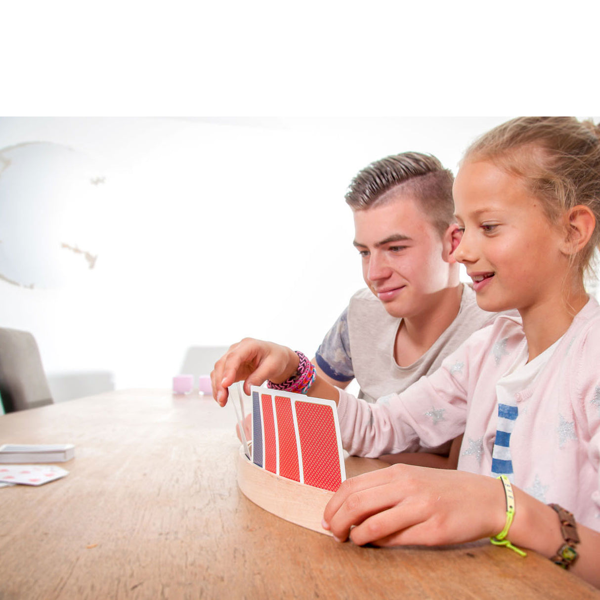 Wooden card holder xl