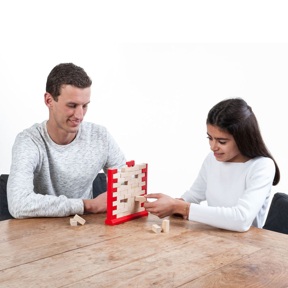 Wooden Balance Game Falling Wall