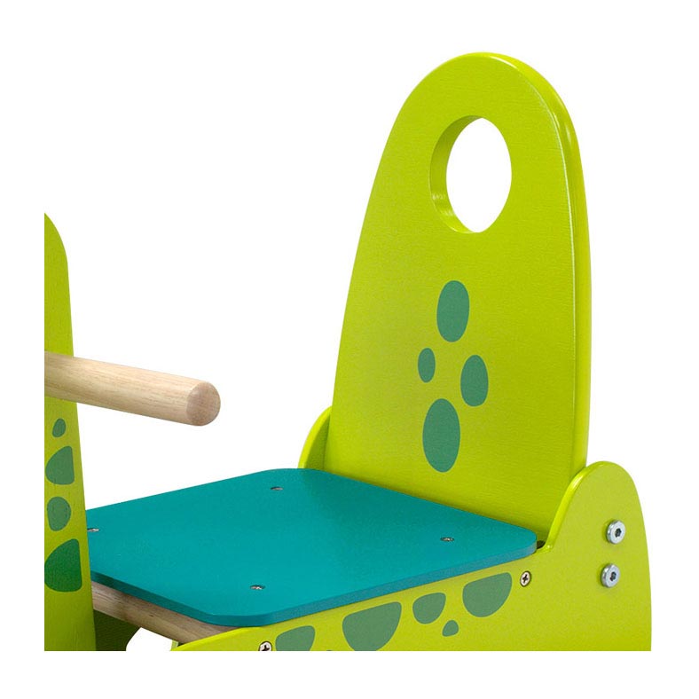 Sto camminando giocattolo che spinge Wagen Dino