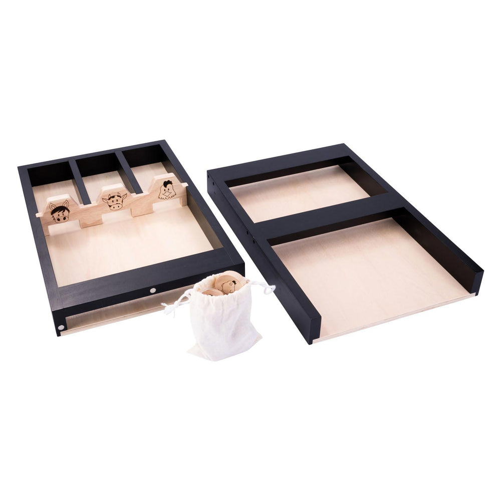 Animaux de paletterie pour enfants en bois, 80 cm