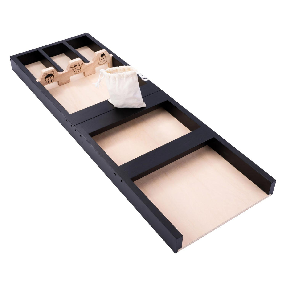 Animaux de paletterie pour enfants en bois, 80 cm
