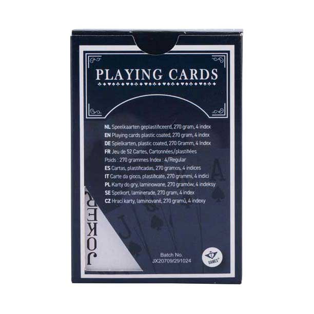 Playing cards longfield plasticized