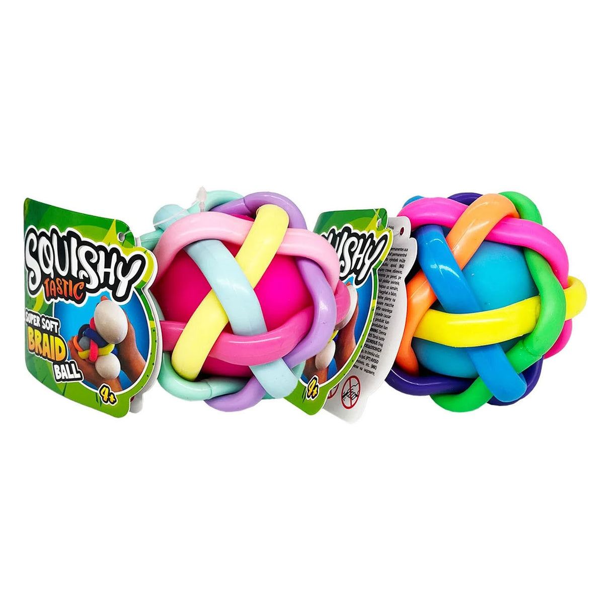 Squishy tastic super soft squeeze ball