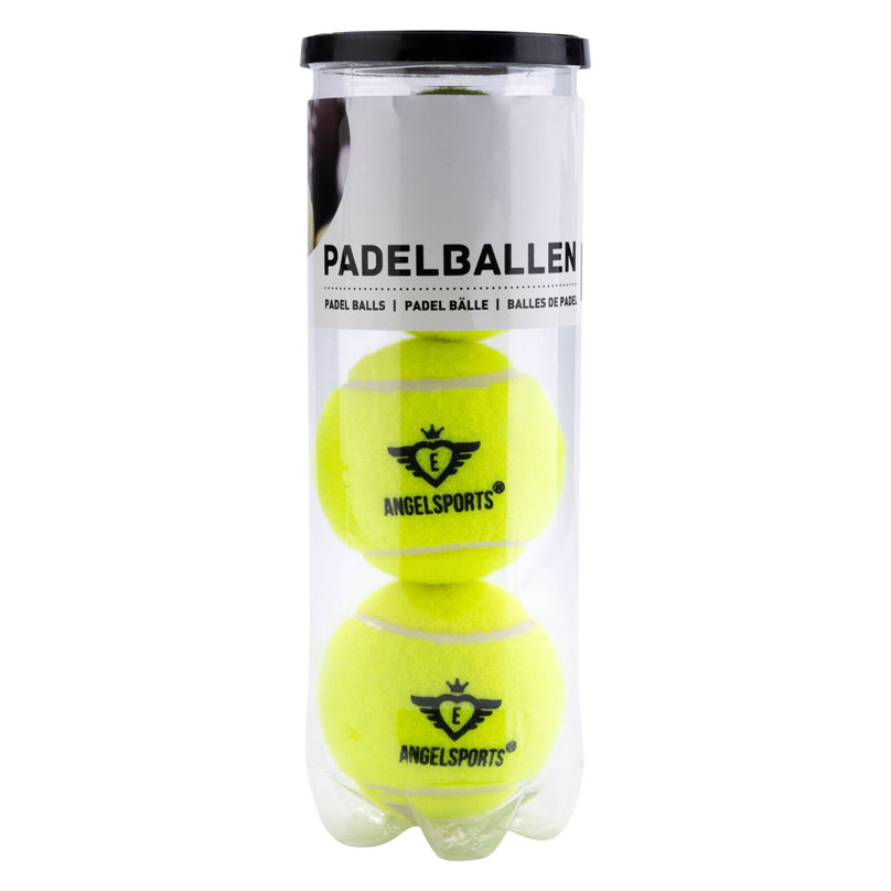 Angel Sports Padelballs Pro in Koker, 3st.