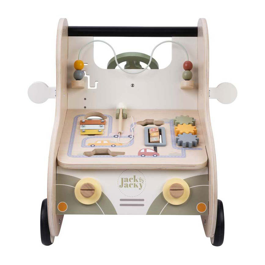 Wooden walker car jack jacky