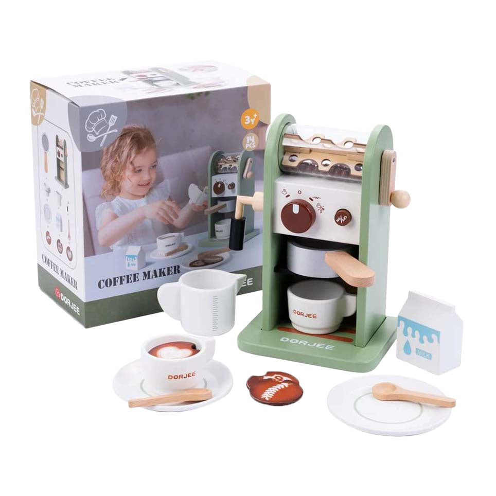 Wooden coffee maker, 14 pcs