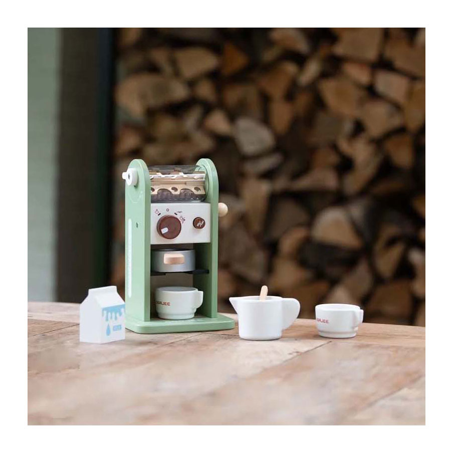 Wooden coffee maker, 14 pcs