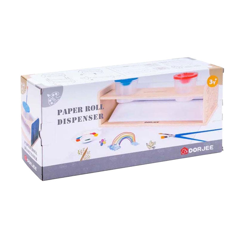 Houten papierrolhouder