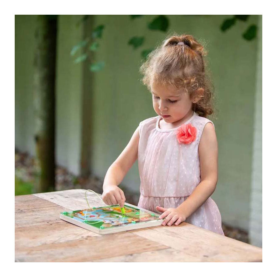 Magnetisch labyrinth dieren - 22x22cm