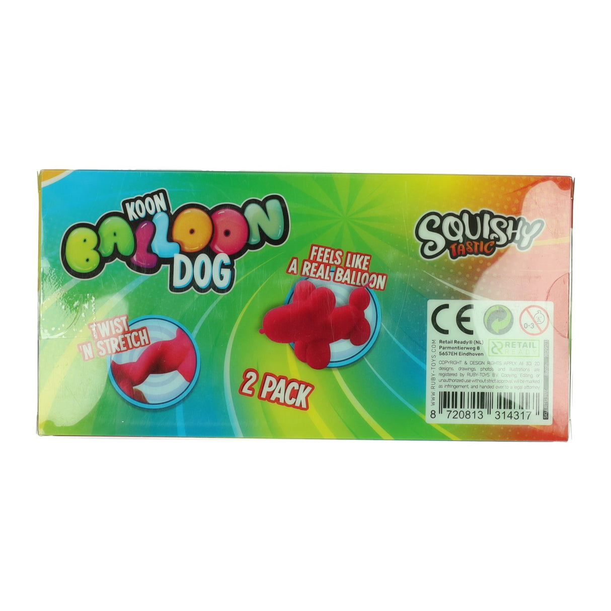 Koon balloon squishy dogs - 2 pcs