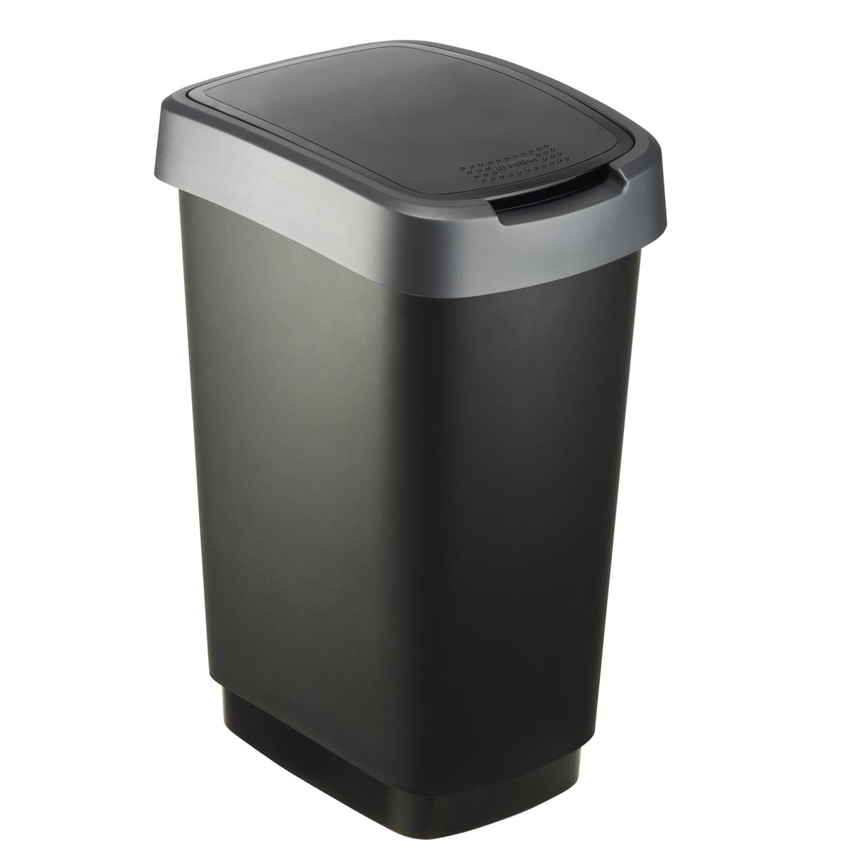 Rotho twist waste bin 25l black