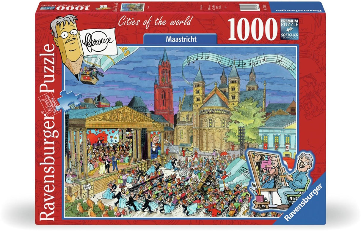 Ravensburger Fleroux: Maastricht Jigsaw Puzzle, 1000 Pieces.