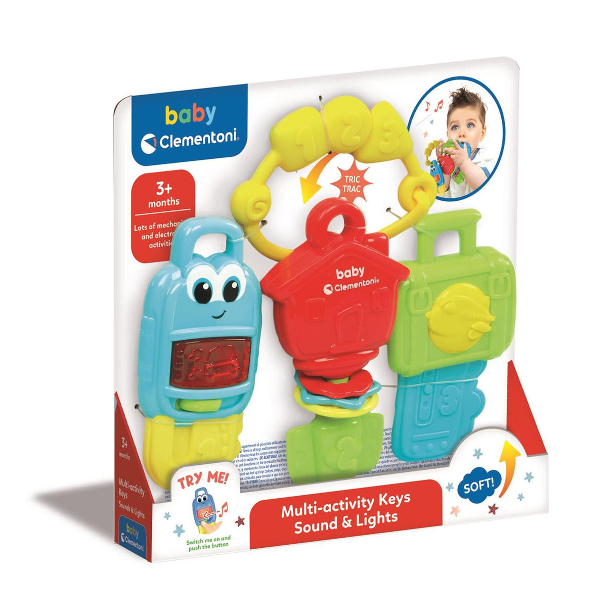 Clementoni leanbh eochracha leictreonacha