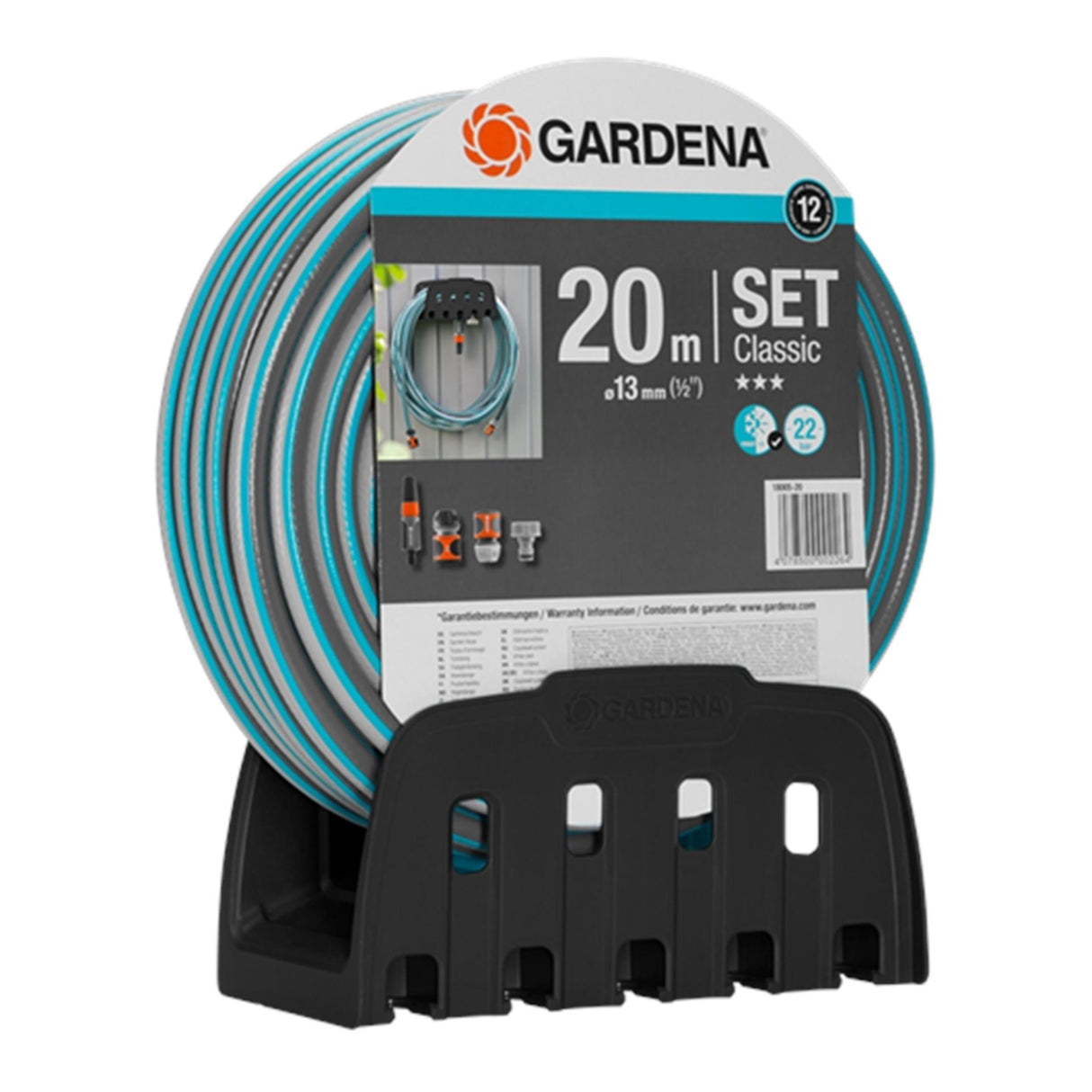 Gardena tuinslangset 13mmx20m met acc.
