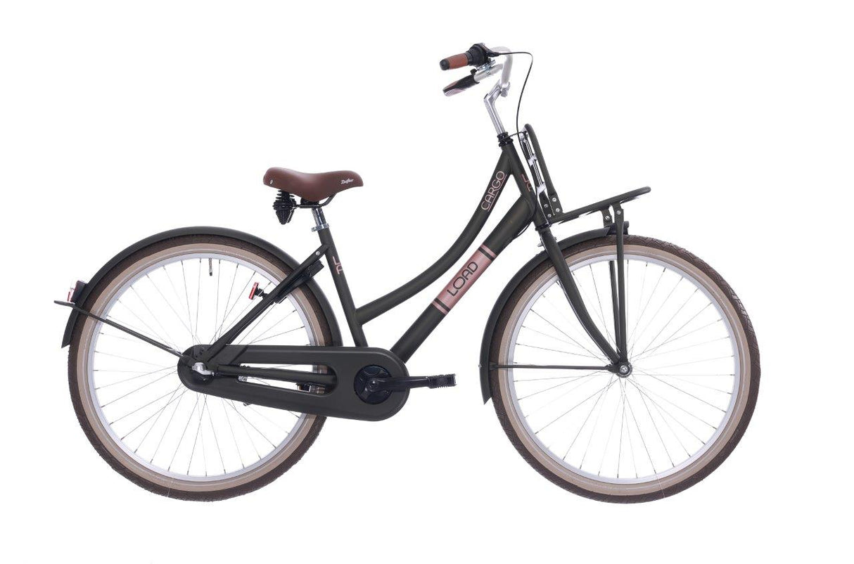 Dětské kolo BikeFun 26 Načítání se 3 ozubenými koly - Elegance Green Mat