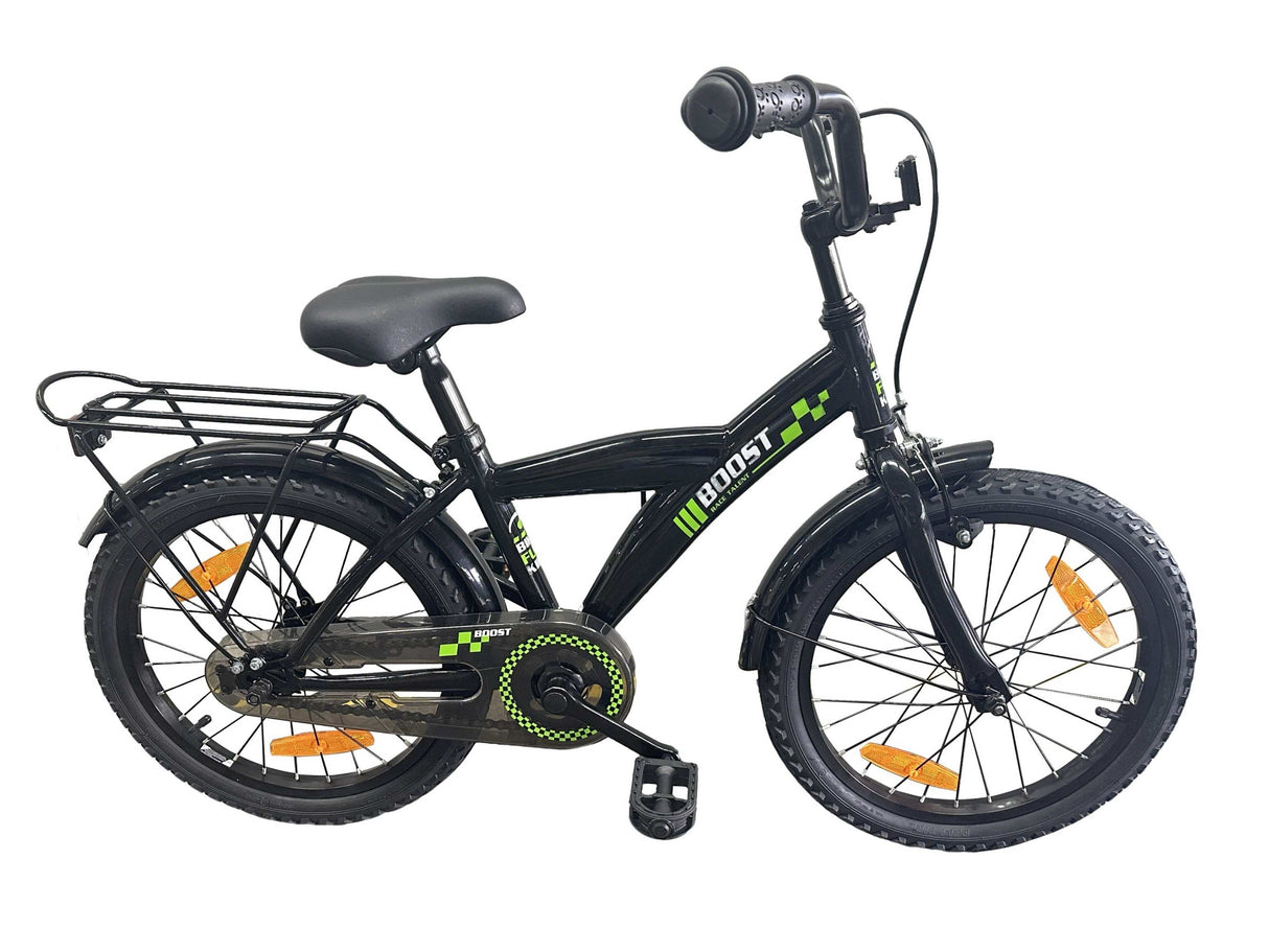 Bikefun children's bicycle boost 18 inches with brake hub - black