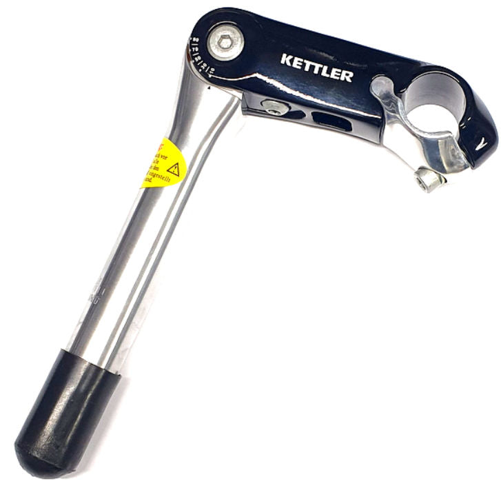 Hl tige Alu Black-Silver Réglable 25,4 90 25,4 180 mm