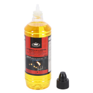 Lámpara de llamas elegantes Citronela de aceite bio