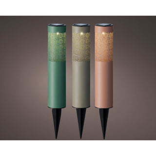 Lanterne solaire Fakkel Iron 3 Assorti