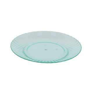Plastic plate 20 cm diameter 2 assorted colors