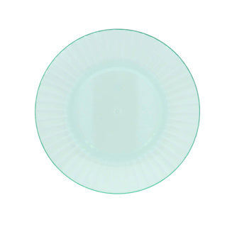 Plastic plate 20 cm diameter 2 assorted colors