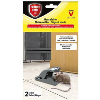 Protéger la maison piège souris coffre-fort ensemble 2pcs | 3 pièces