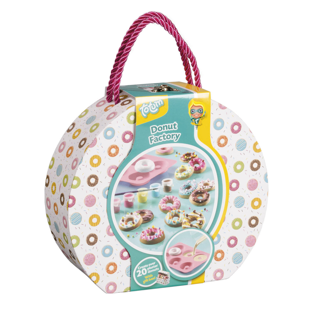 Pour and decorate all donuts