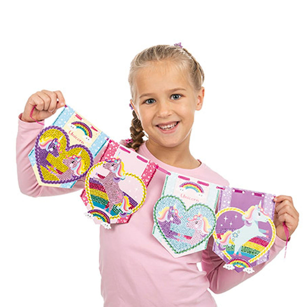 Totum Unicorn - Decorate your own Bunting with Diamonds