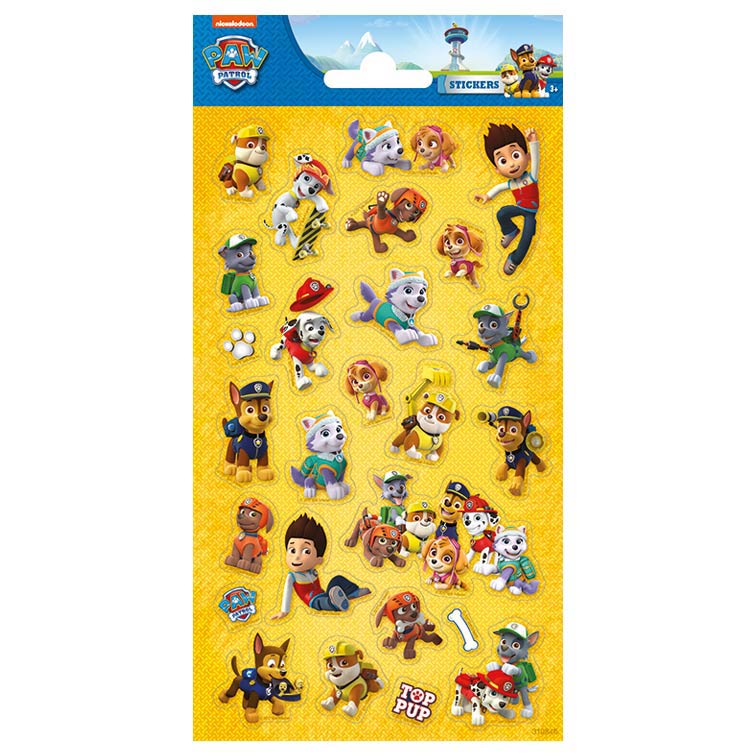 Totum sticker sheet twinkle - paw patrol