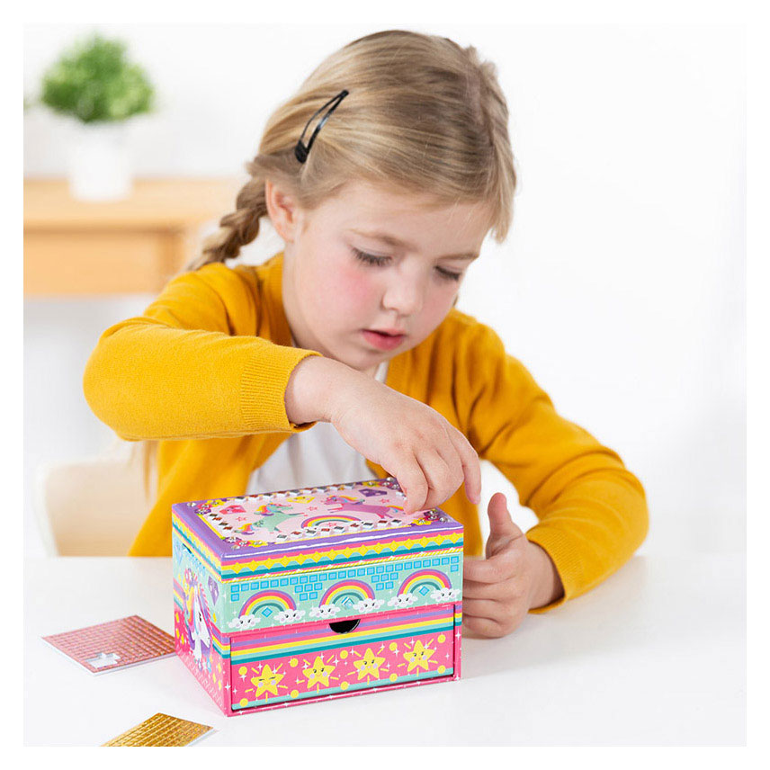 Totum Unicorn - decore sua própria caixa de jóias