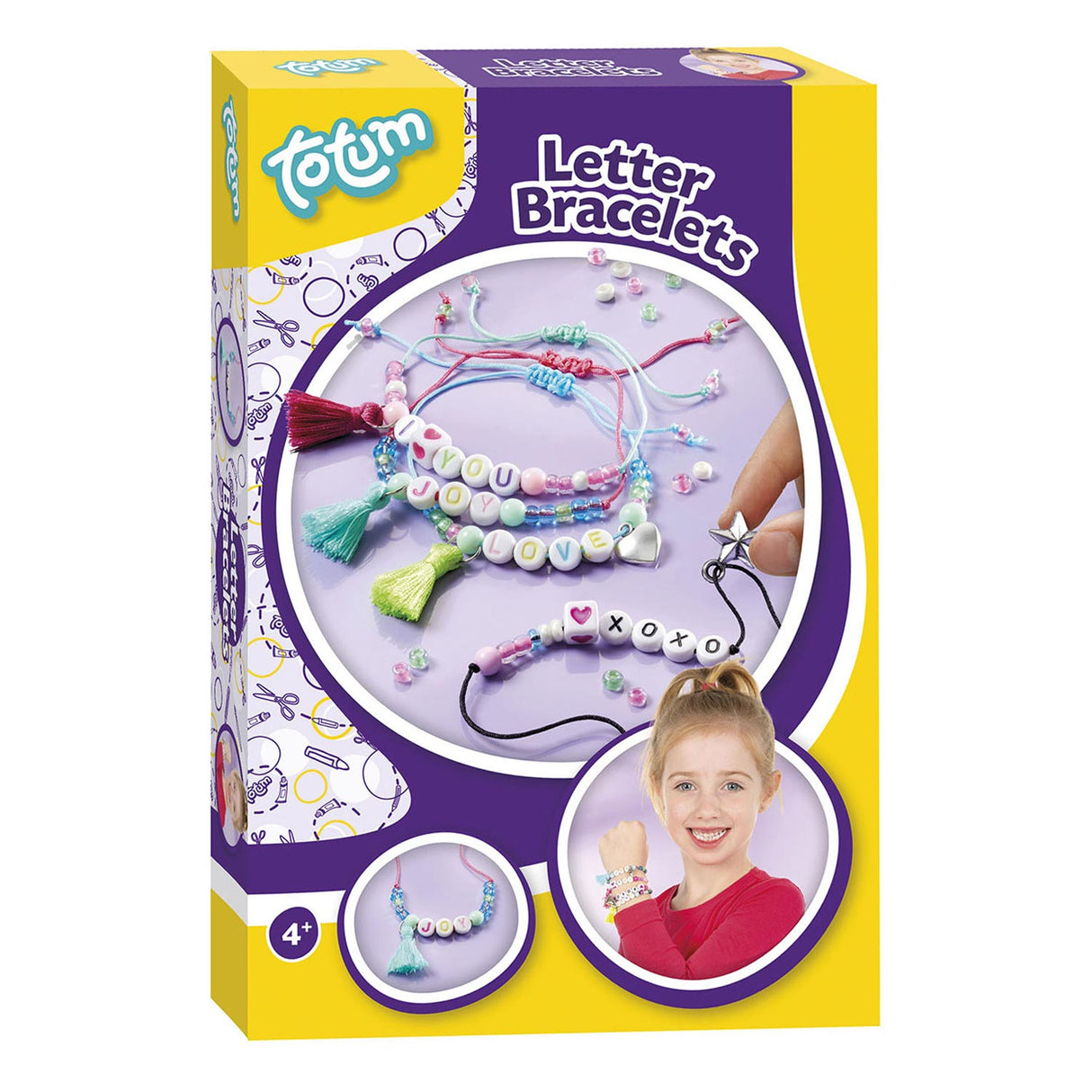 Totum gör bokstäver armband