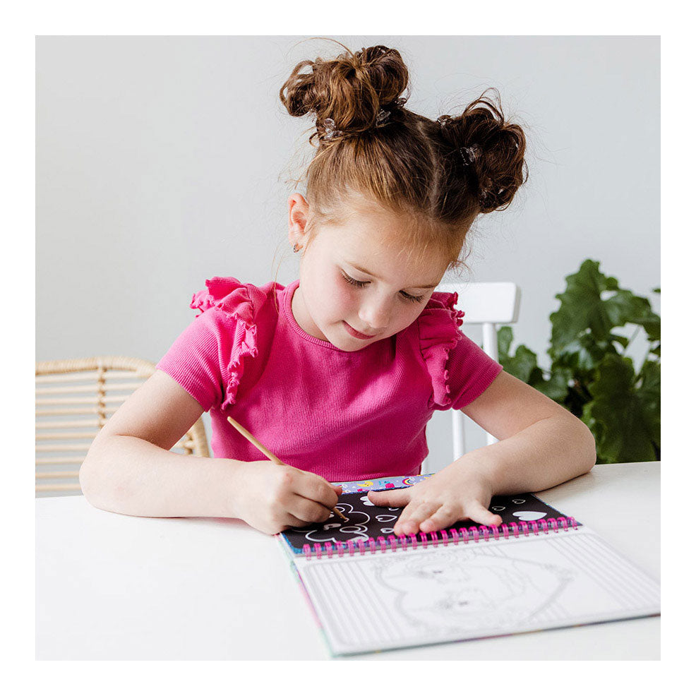 Totum Unicorn - Scratch Book