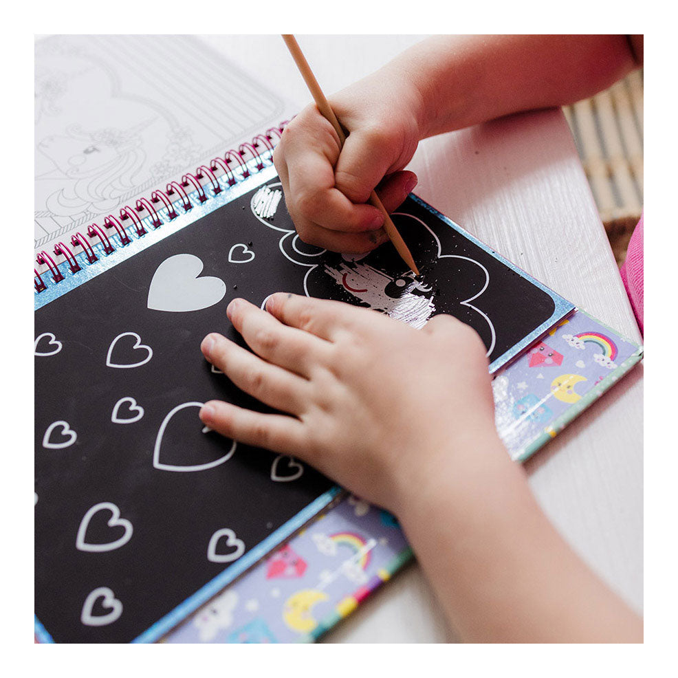 Totum Unicorn - Scratch Book