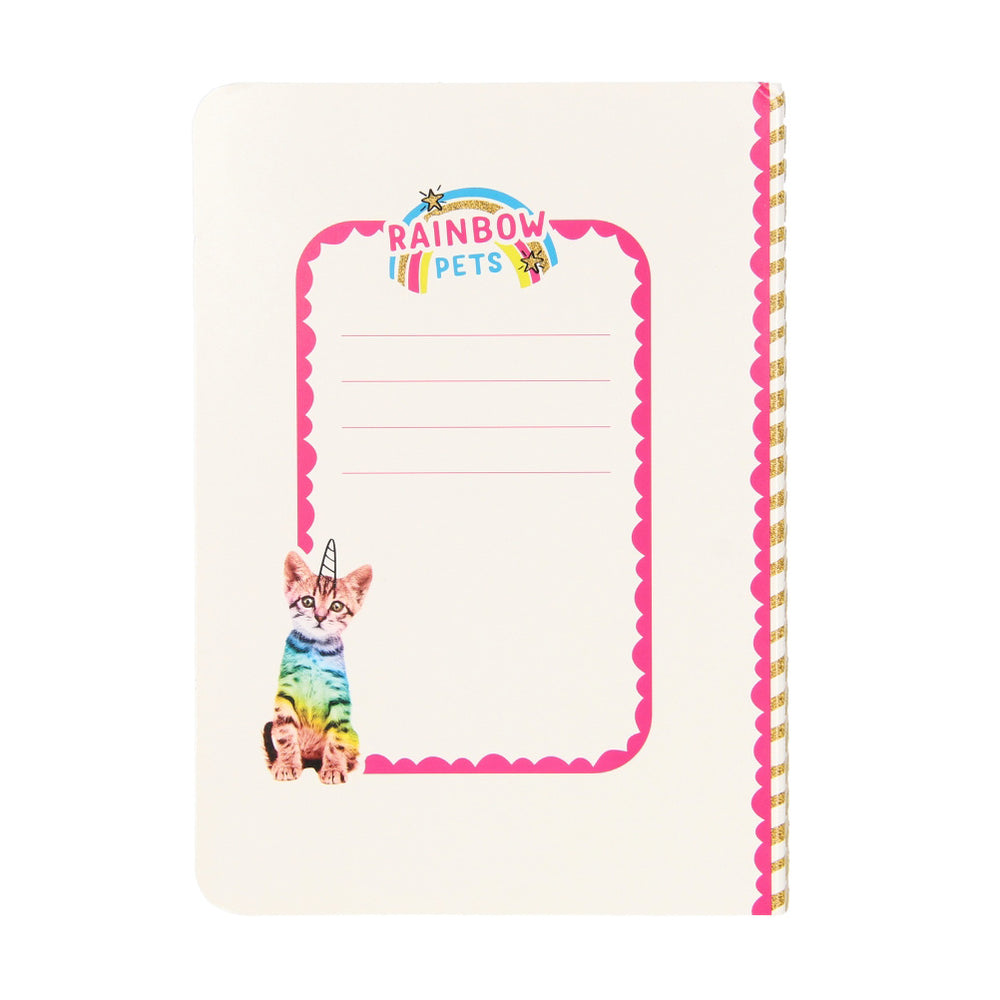 Totum Regenbogen Haustiere - Sticky Notes Booklet Kat kat