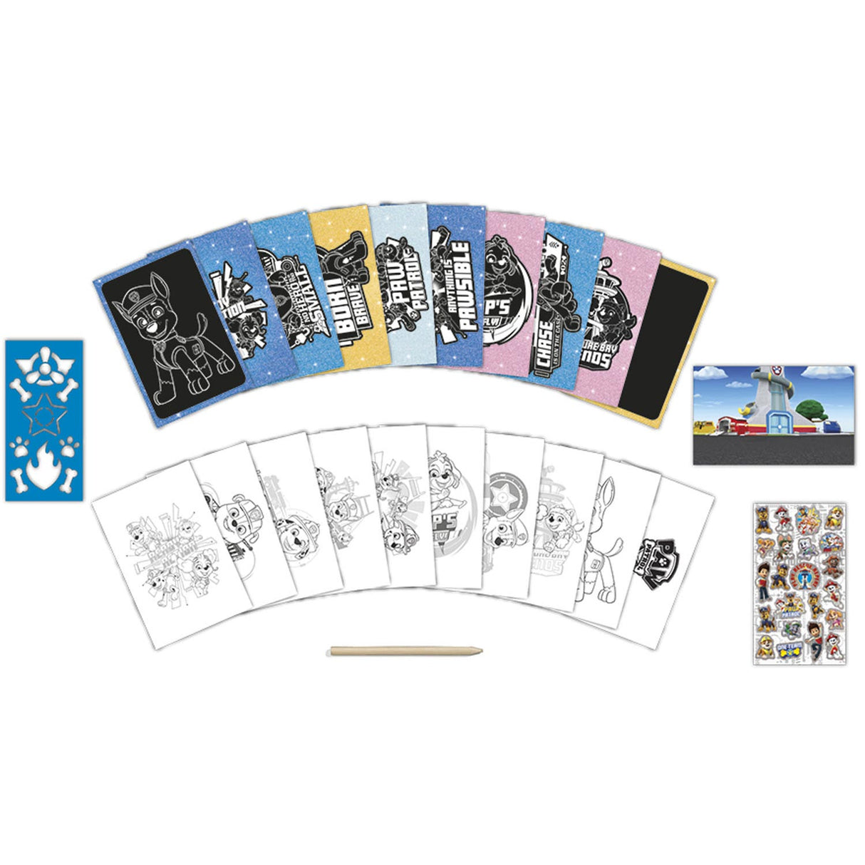 Totum Paw Patrol - livre à gratter