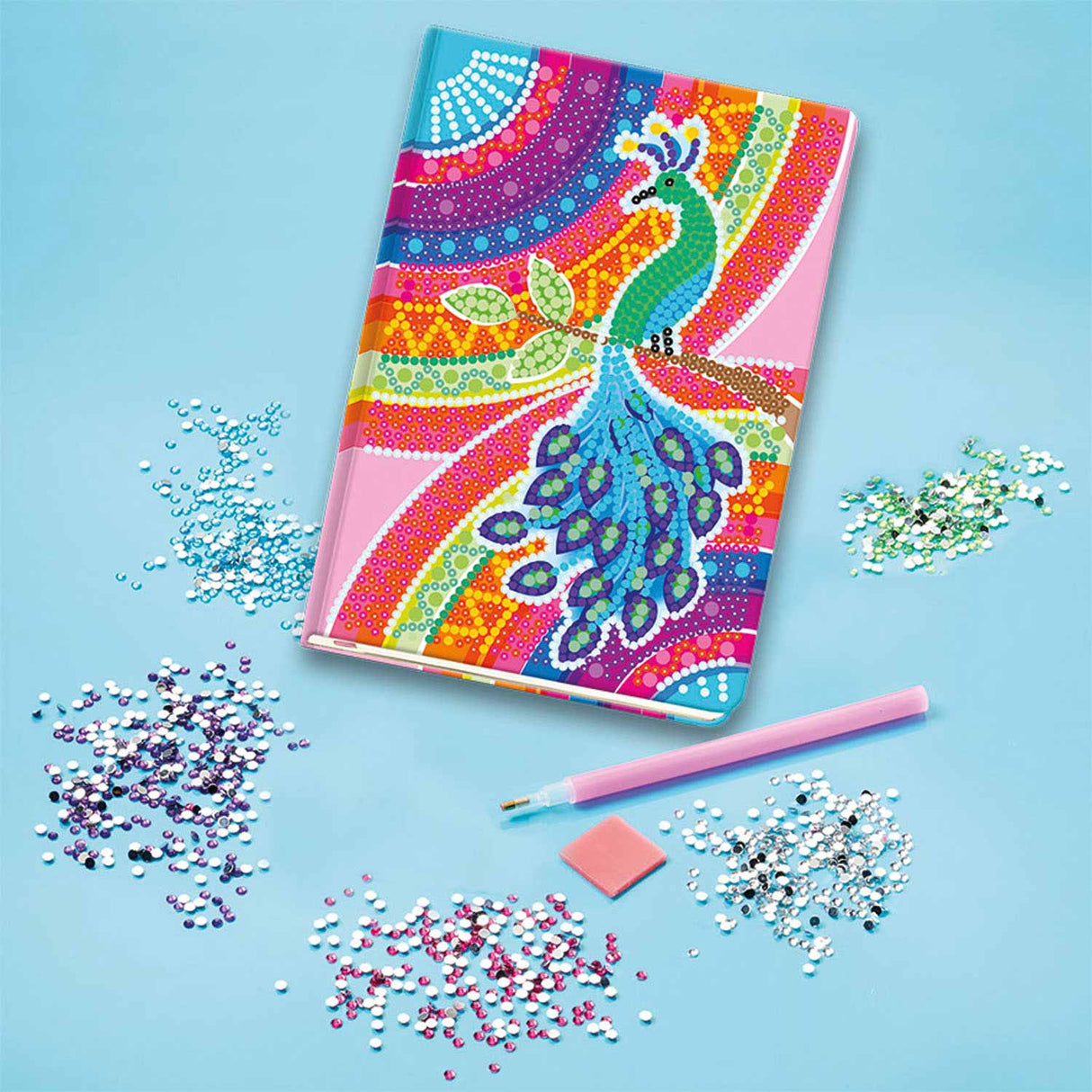 Intro totum diamond painting diary - peacock