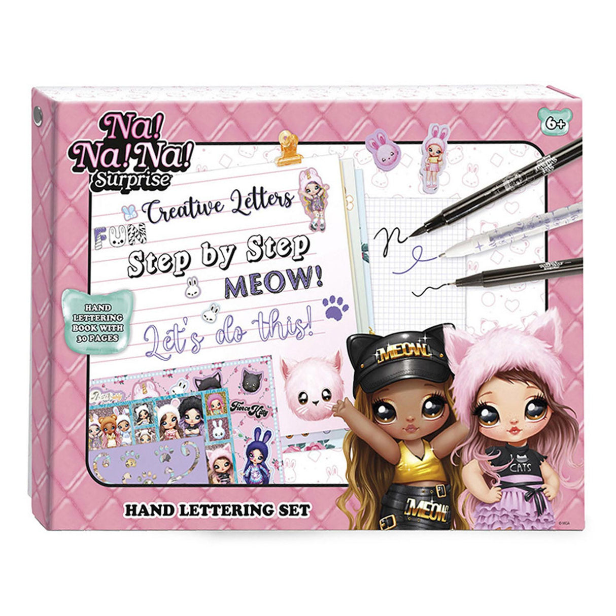 Efter! Efter! Efter! Overraskelseshånden bogstaver sæt