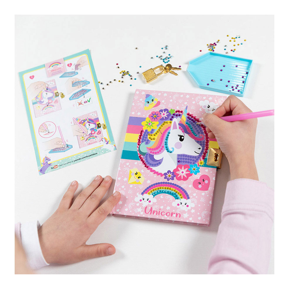 Totum Unicorn - Secret Diary with Lock
