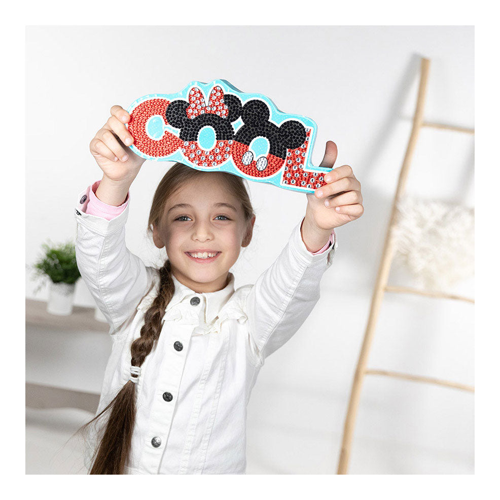 Totum Mickey Mouse - caixa de armazenamento de pintura de diamante