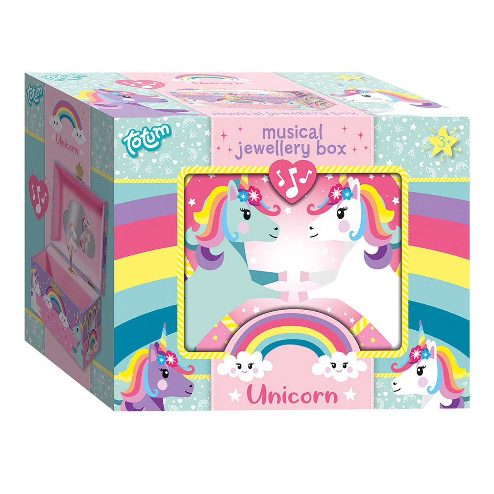 Totum unicorn jewelry box with music