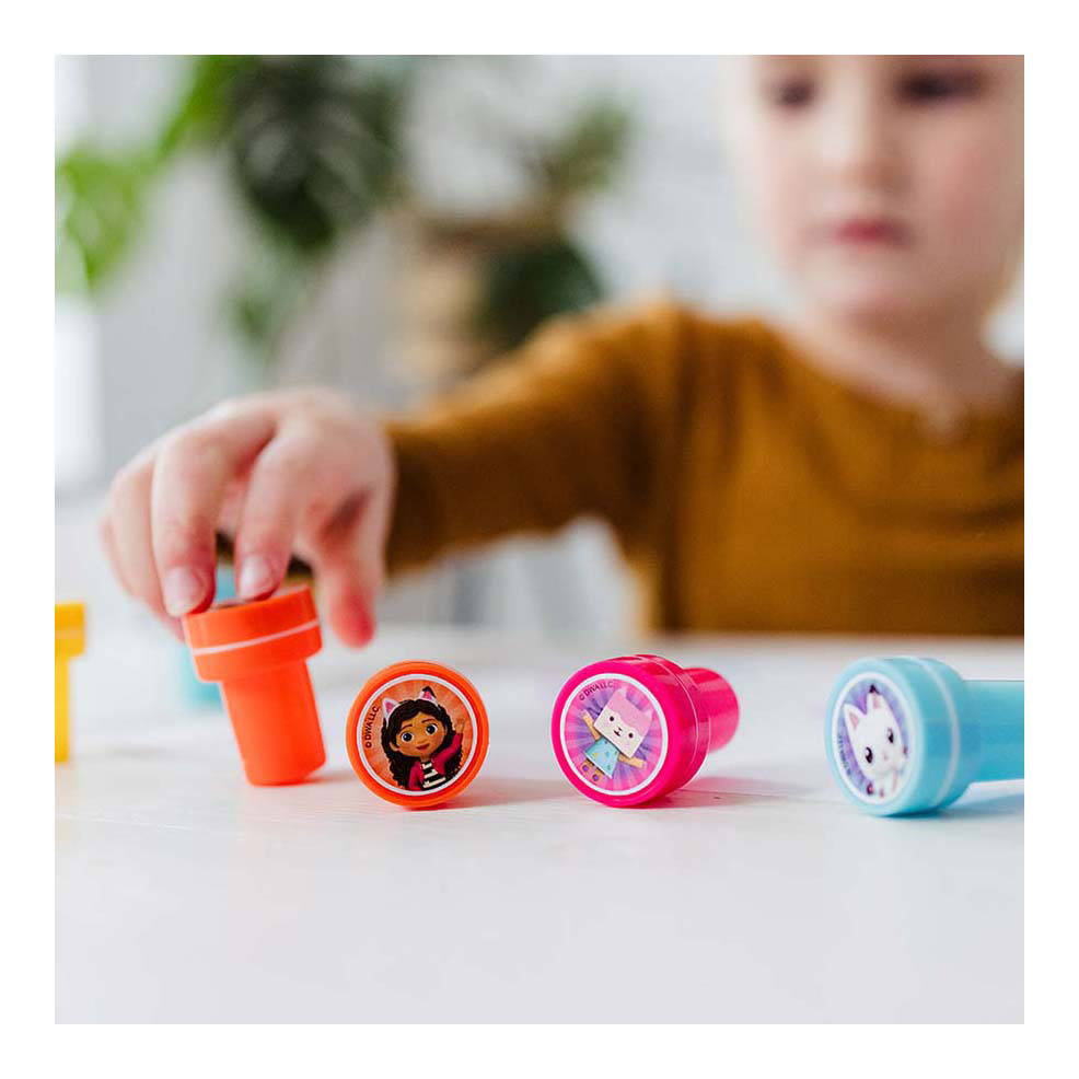 Totum Gabbys Puppenhaus-Stempelset, 10-tlg.