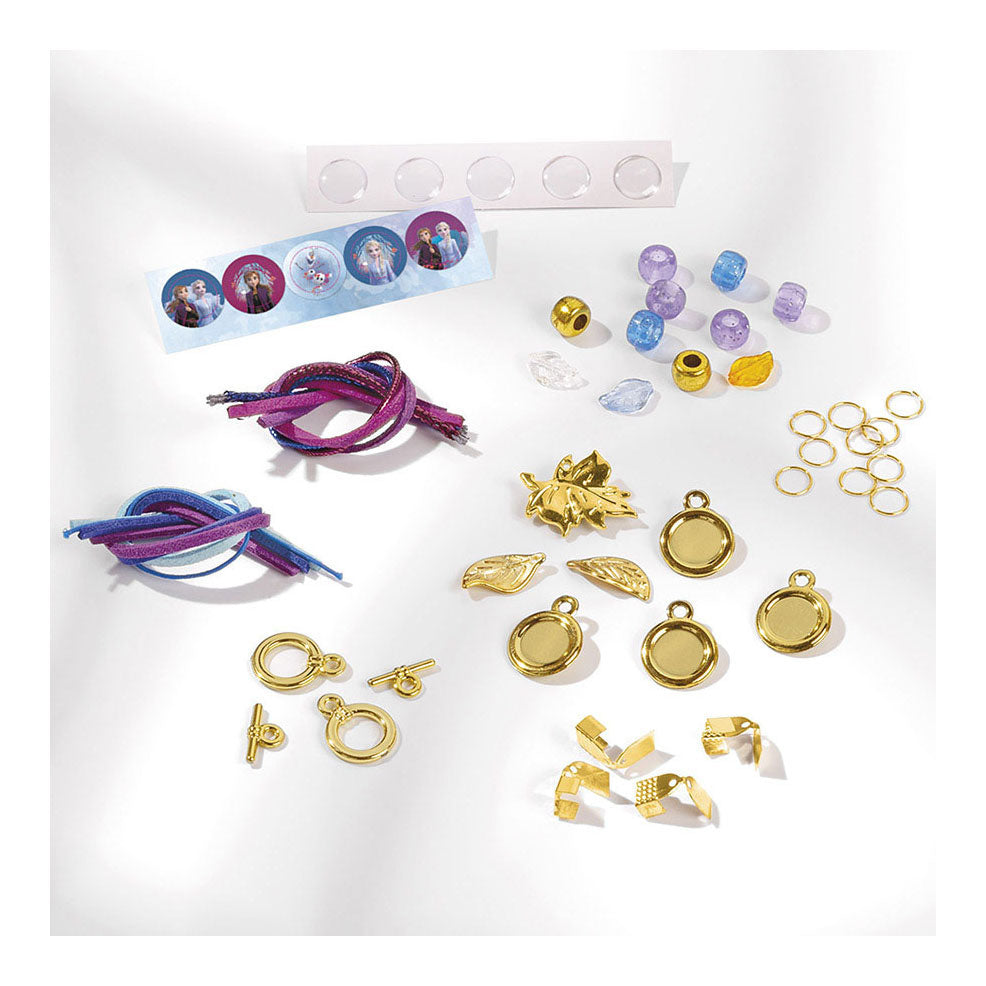 Totum 2in1 Frozen Diamond Painting and Bracelet Making Craft Kit