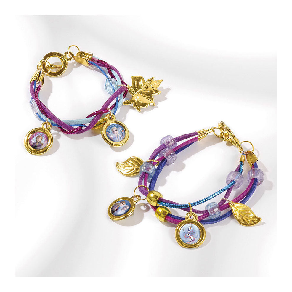 Totum 2in1 Frozen Diamond Painting and Bracelet Making Craft Kit