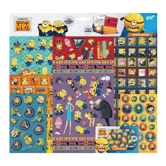 Totum minions sticker set xl