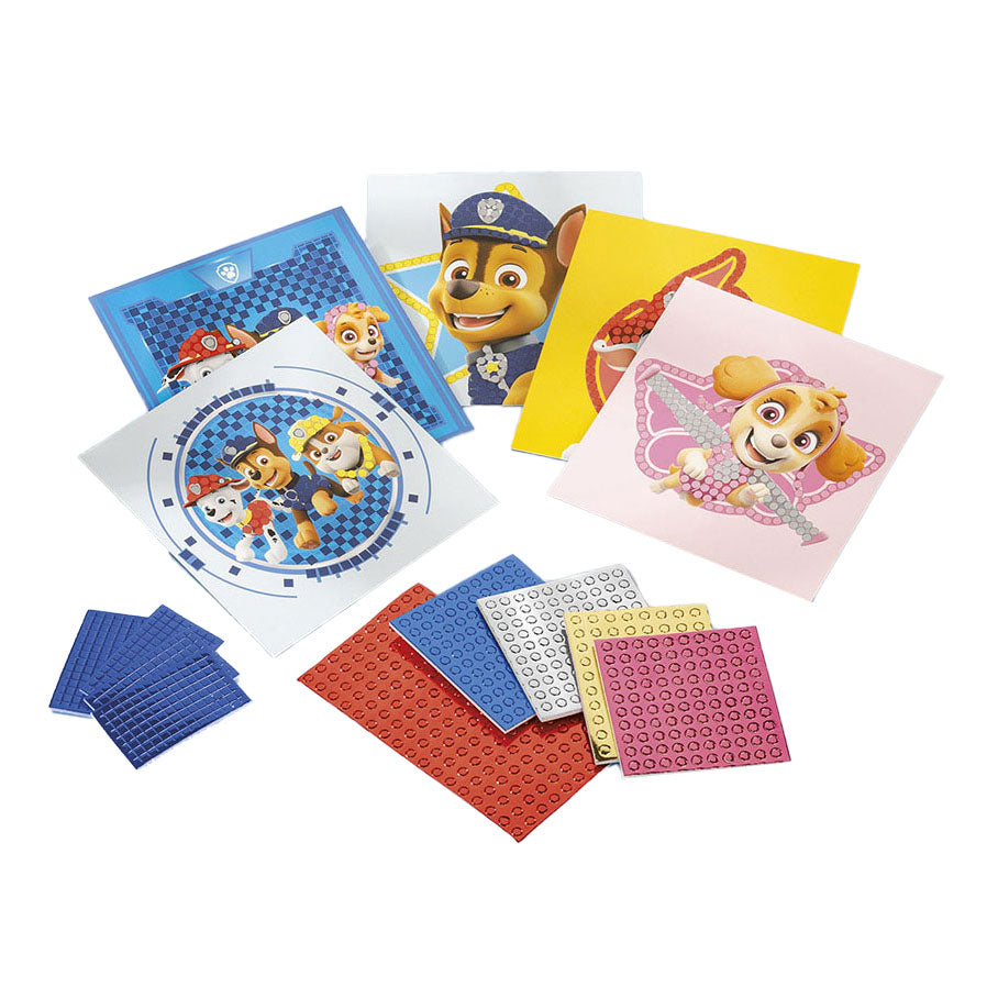 Totum 3in1 Paw Patrol Strijk Kalen, Gypsis Gieten y Pixelkunst Craft Set