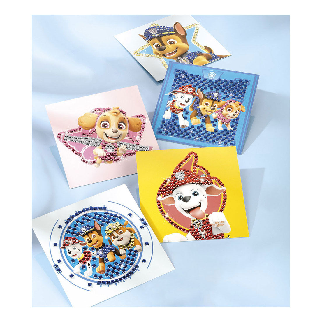 Totum 3in1 Paw Patrol Strijk Kalen, Gypsis Gieten y Pixelkunst Craft Set